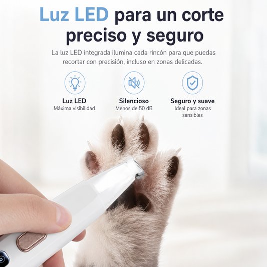 Recortadora LED para Mascotas